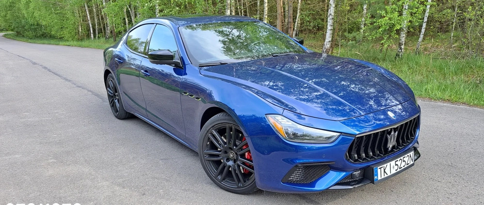 Maserati Ghibli cena 299000 przebieg: 16100, rok produkcji 2021 z Pasłęk małe 742